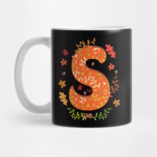 Letter S Monogram Mug